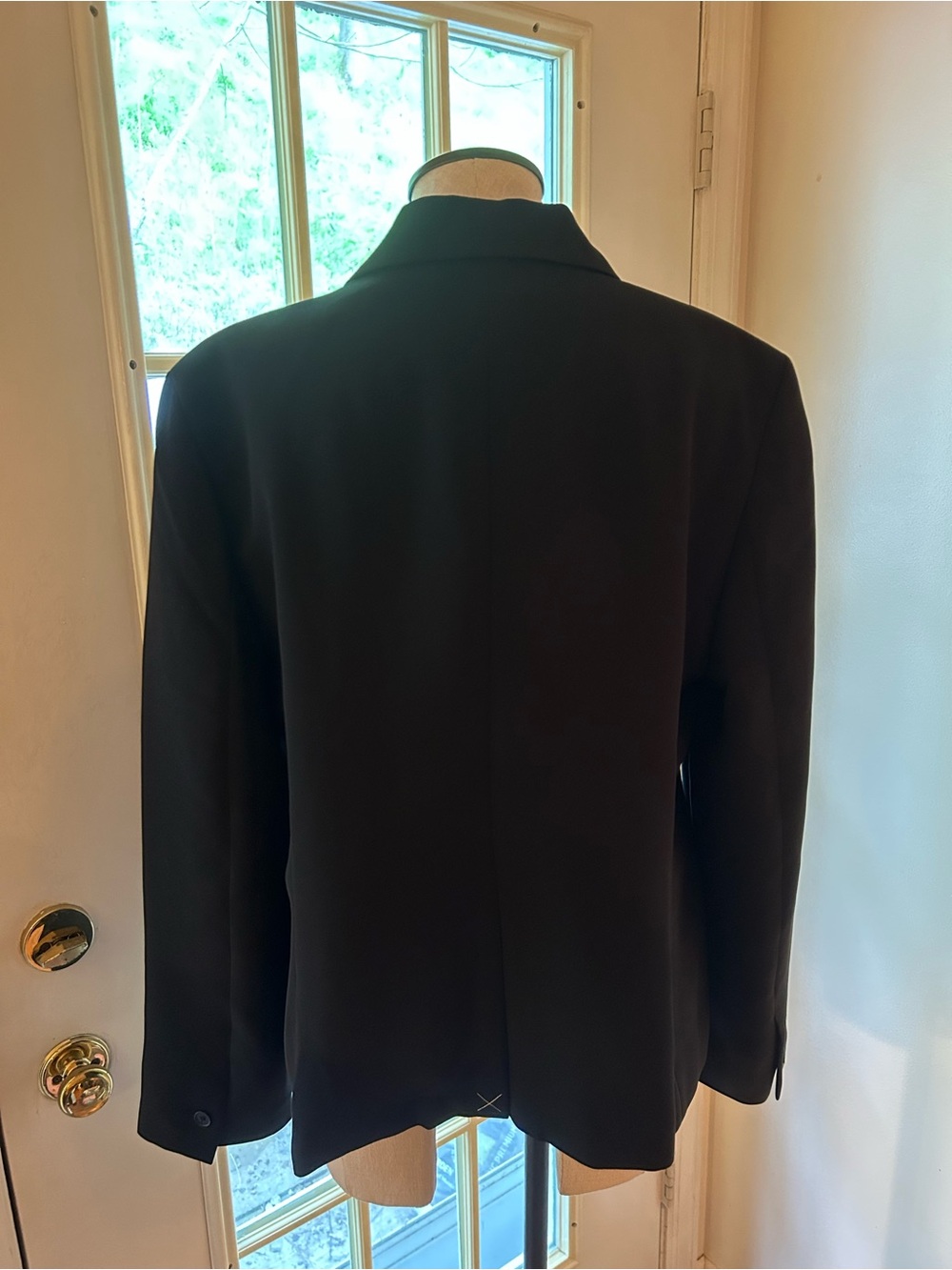 Ann Taylor Classic Black Women's Suit Jacket and Pants Set sz. 12. Nwt - Picture 4 of 16